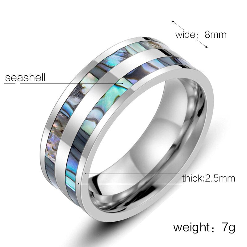 New Stainless Steel Men Ring