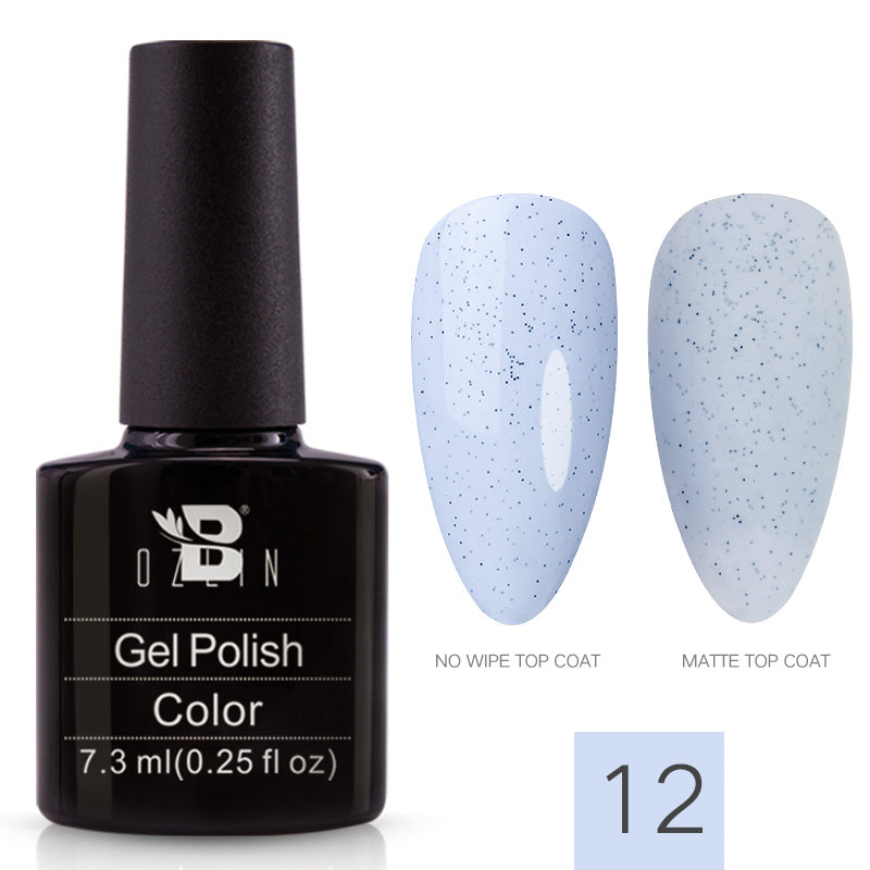 7.3ML Snowflake Nail Gel Polish