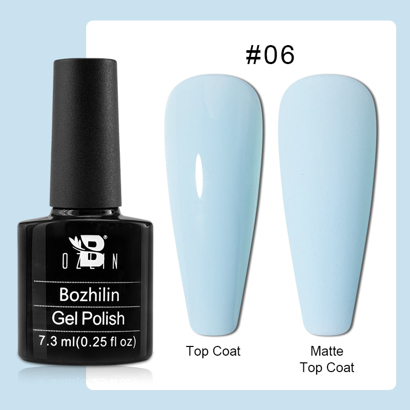 7.3ML Snowflake Nail Gel Polish