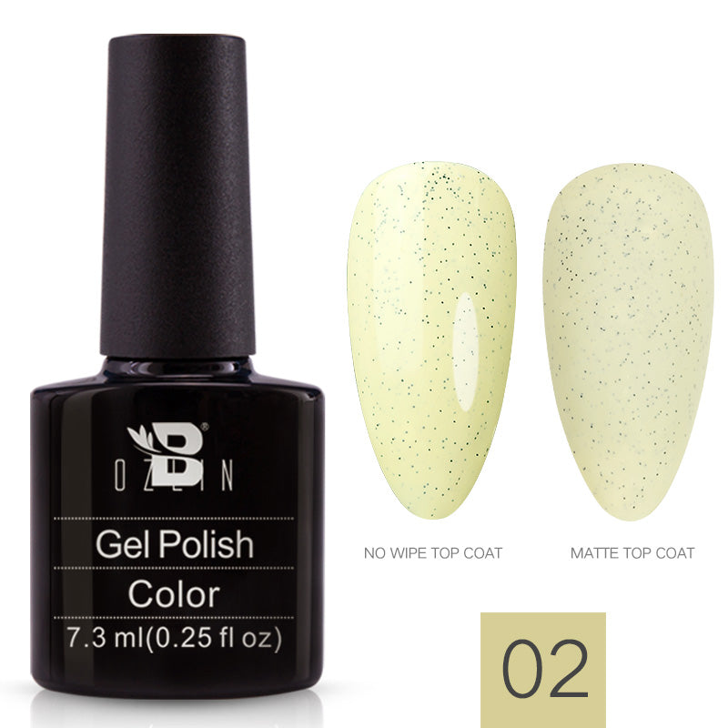 7.3ML Snowflake Nail Gel Polish