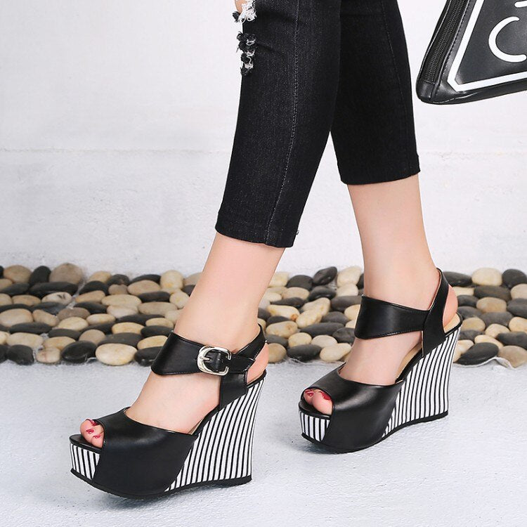 Big Size 11 12 13 14 Wedges Shoes for Women