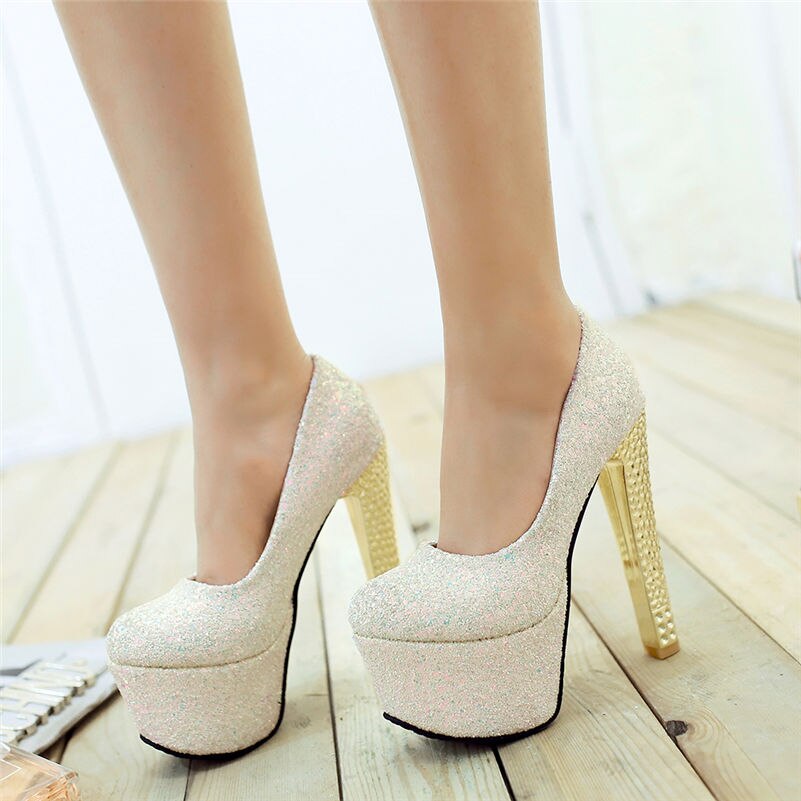 Women Platform Pumps