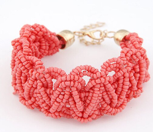 Bohemian style colourful Handmade MIni beads Bracelets