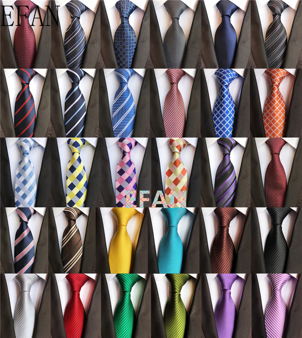 100% Silk Classic 8cm Ties