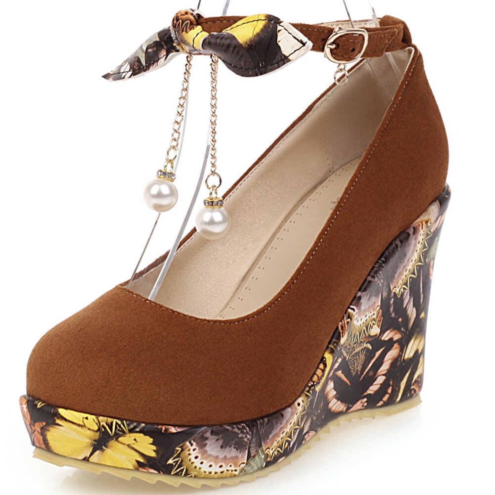 Spring Print Platform Shoes