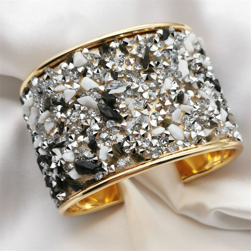 Color Round Cuff Bangles