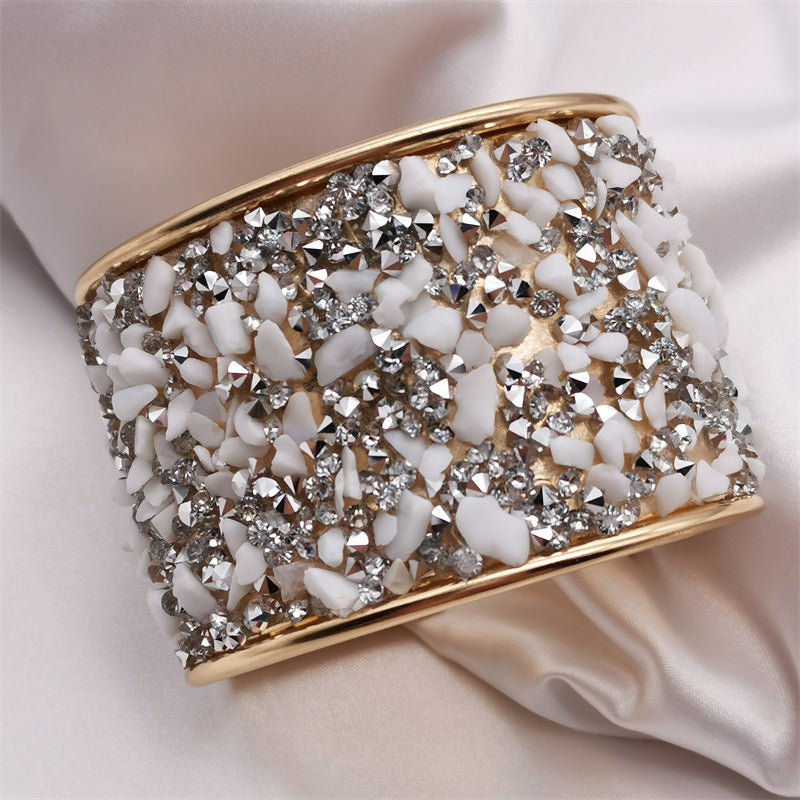 Color Round Cuff Bangles