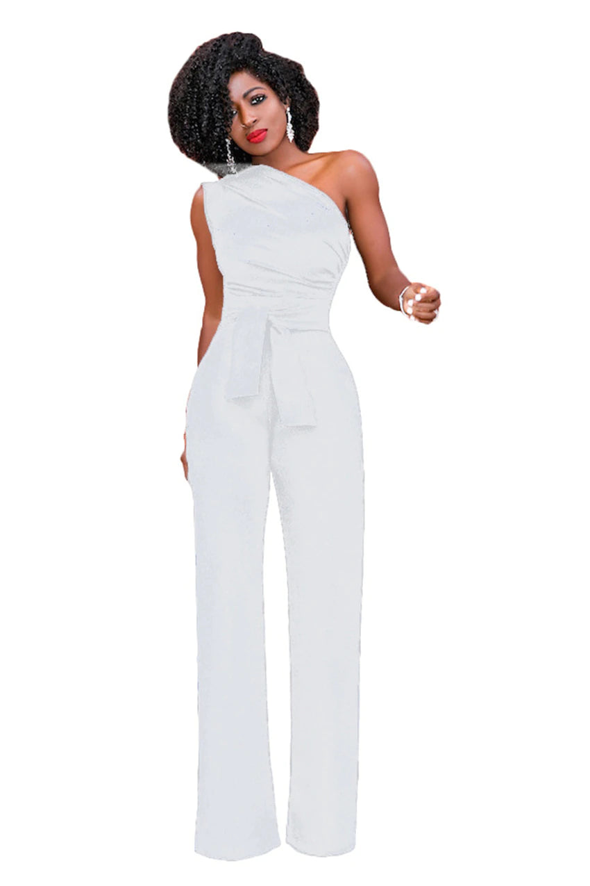 Sexy One Shoulder Jumpsuit