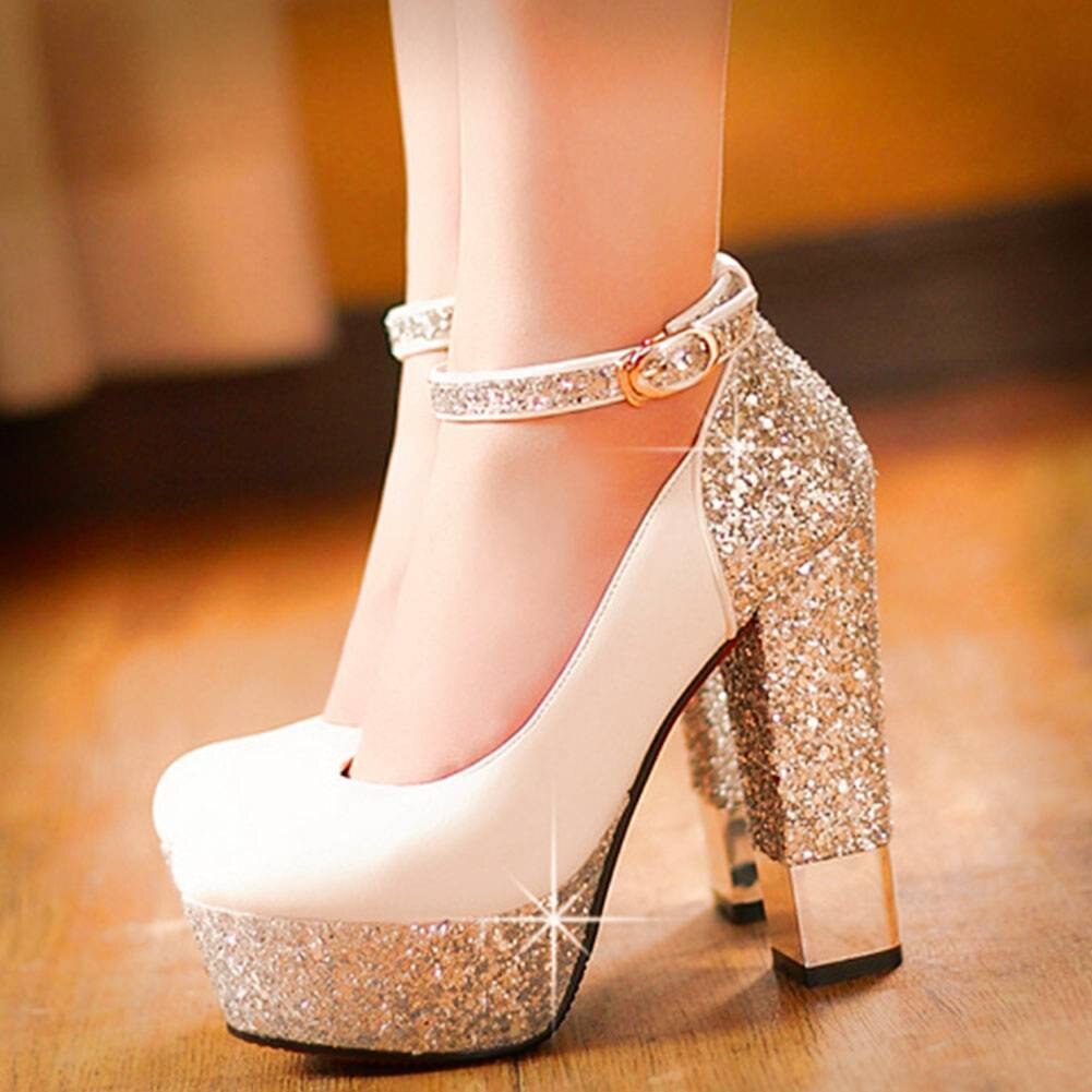 Bling Women High Heels Shoes