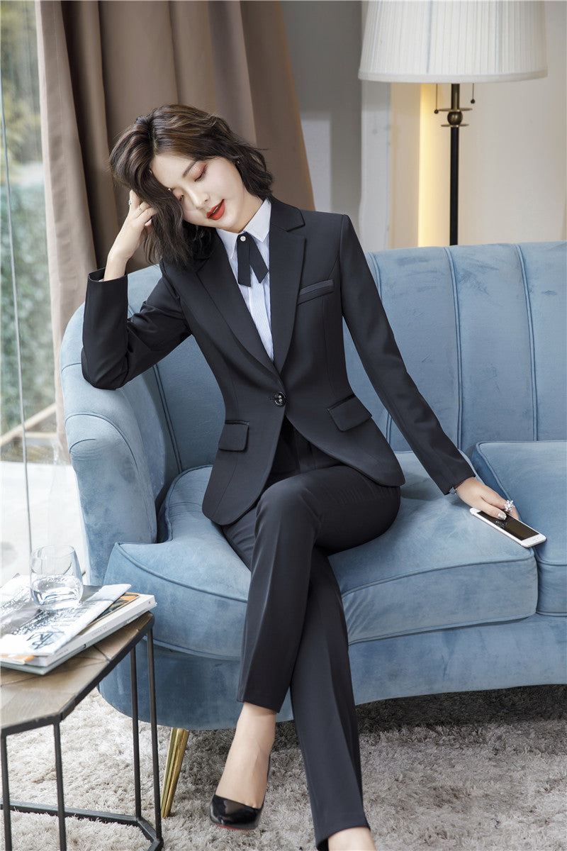 Office 2 Piece Pants Blazer Sets