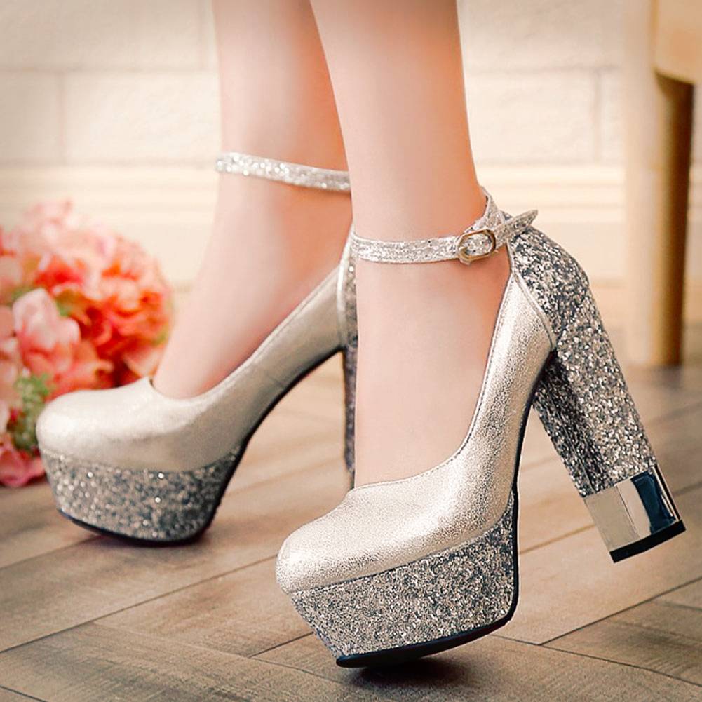 Bling Women High Heels Shoes