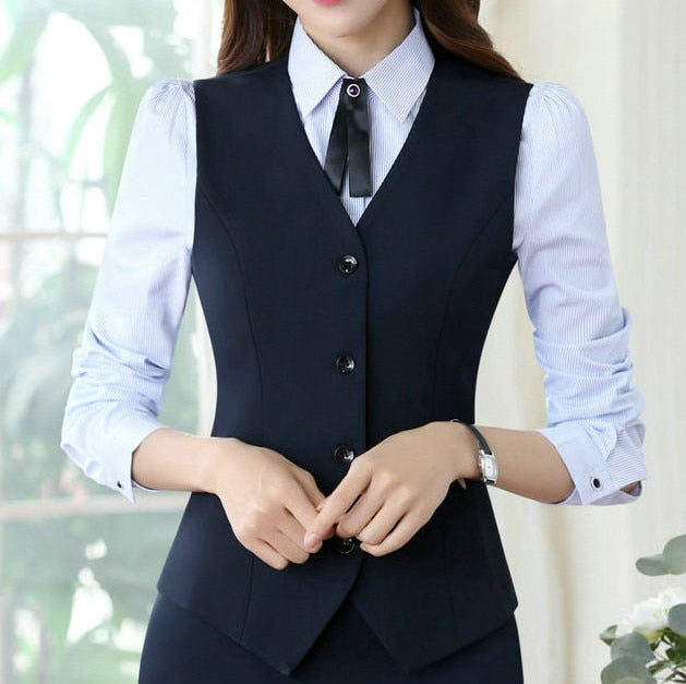 Office 2 Piece Pants Blazer Sets