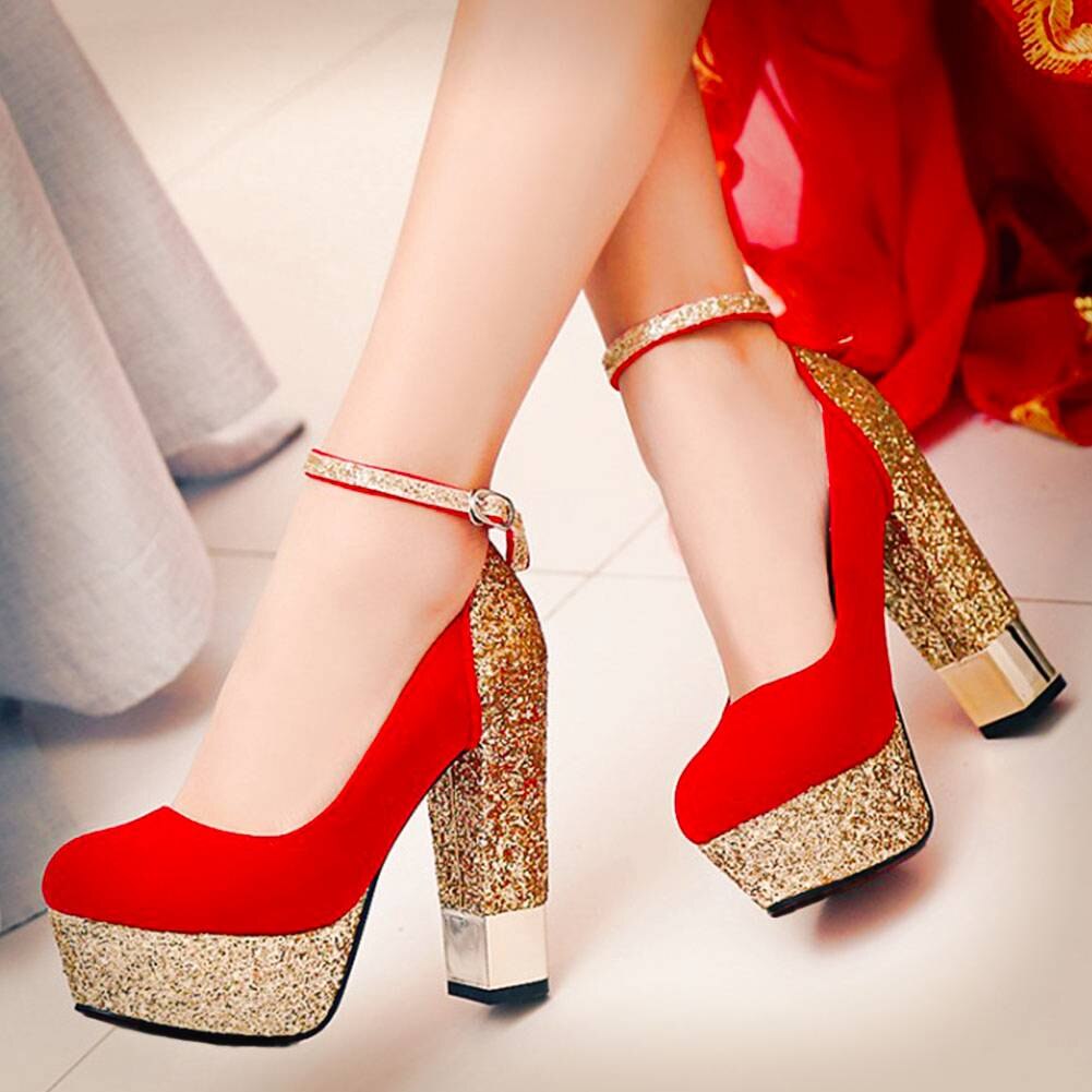 Bling Women High Heels Shoes