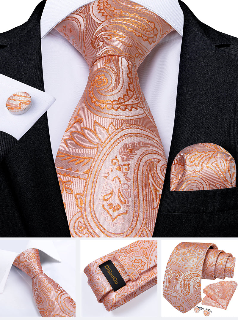 Fashion Paisley Tie Set