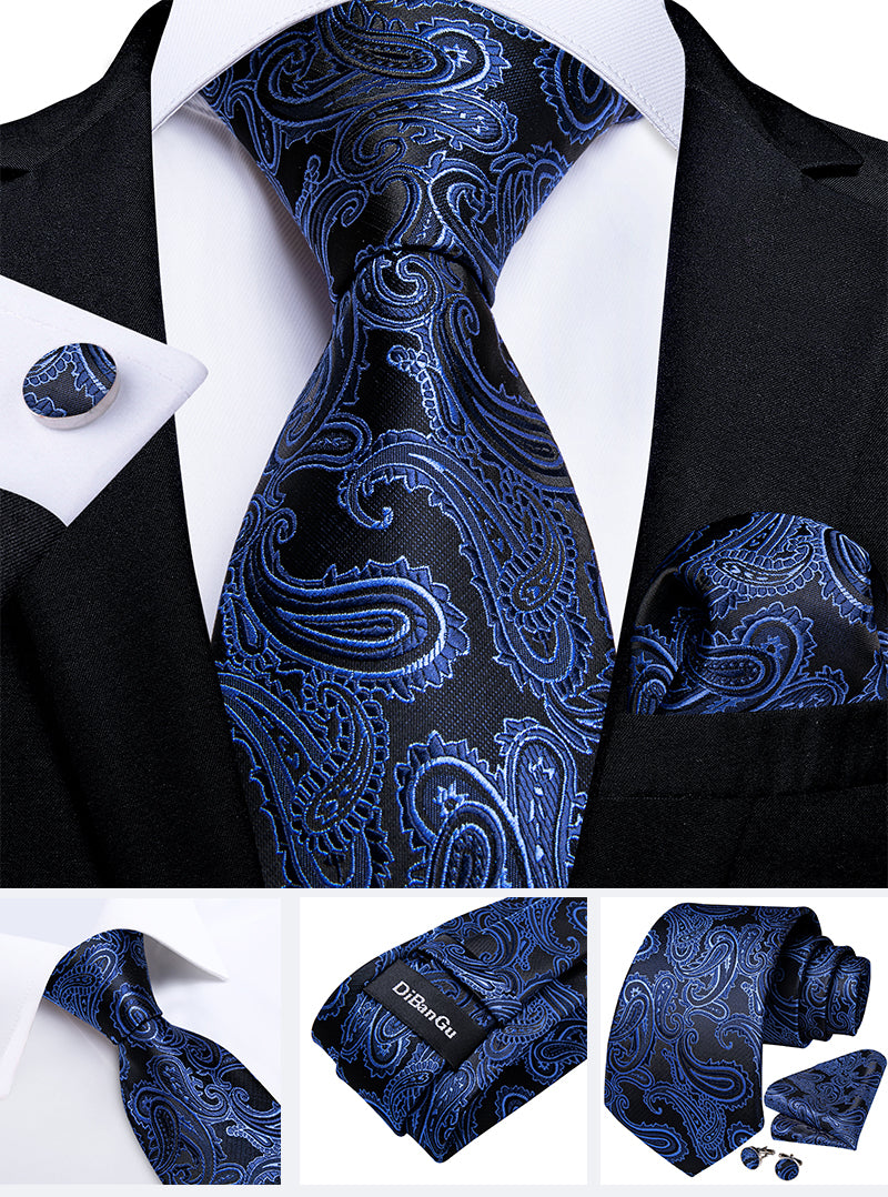 Fashion Paisley Tie Set