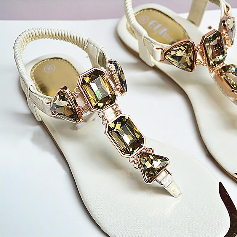 Summer Rhinestone  Sandals