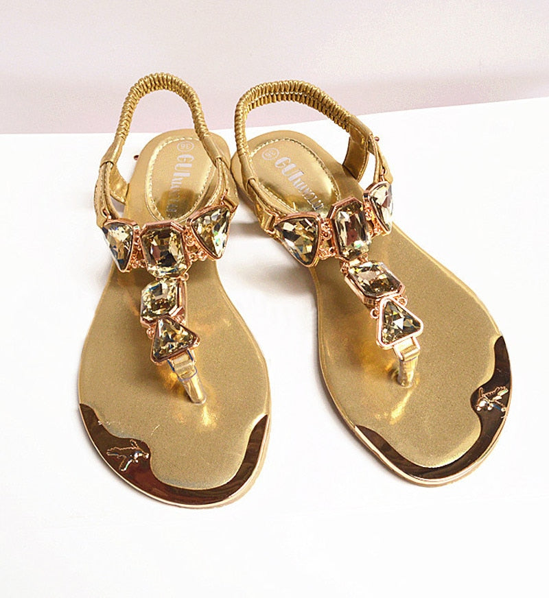 Summer Rhinestone  Sandals