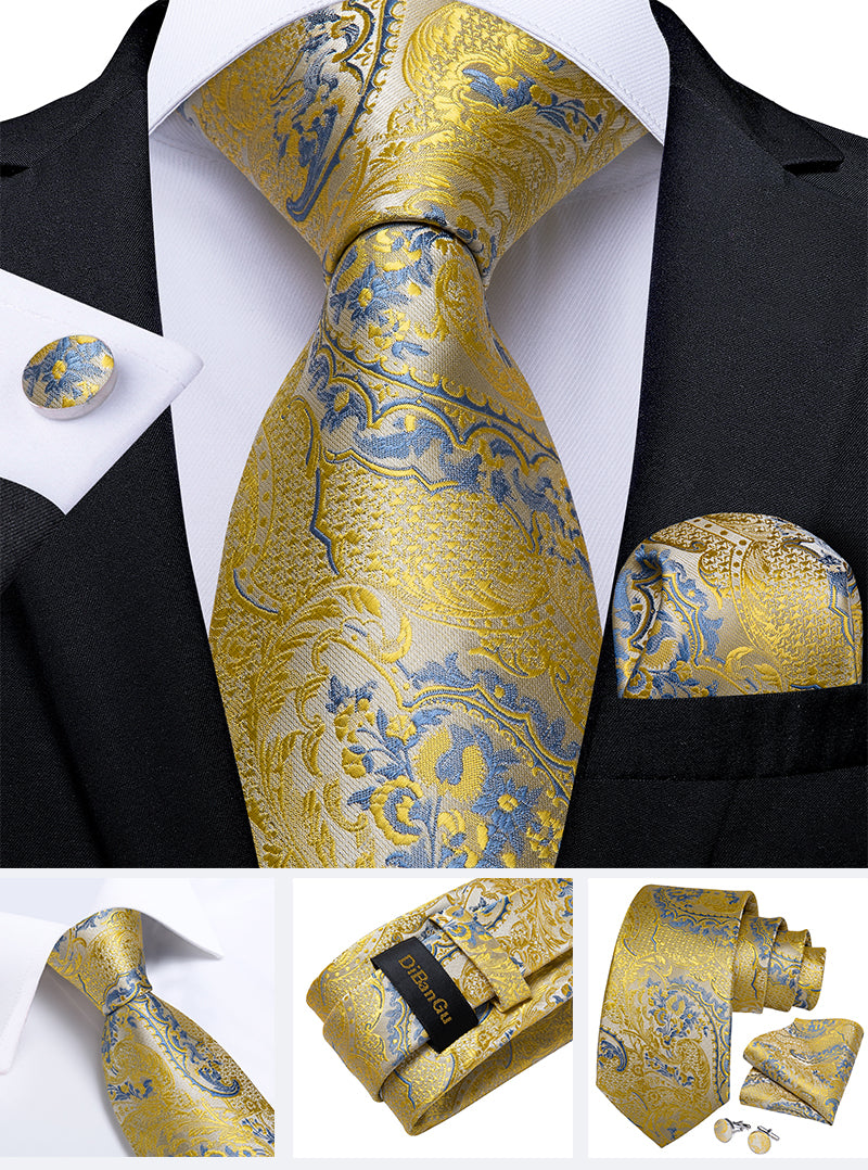 Fashion Paisley Tie Set