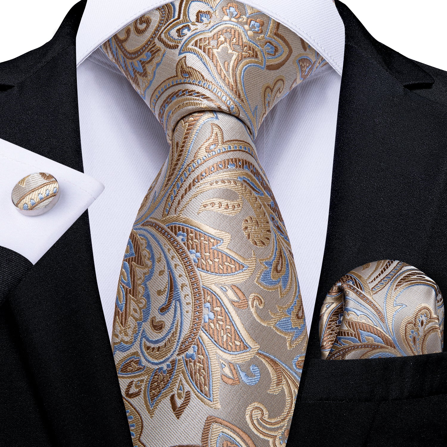 Fashion Paisley Tie Set