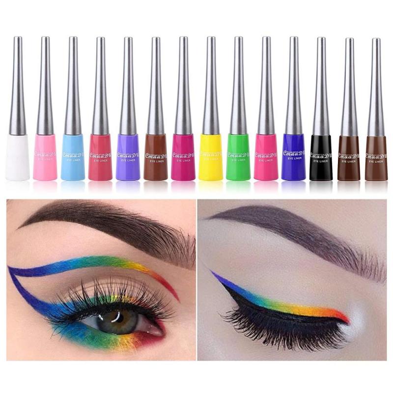 14/4Pcs Colorful Liquid Eyeliner Set