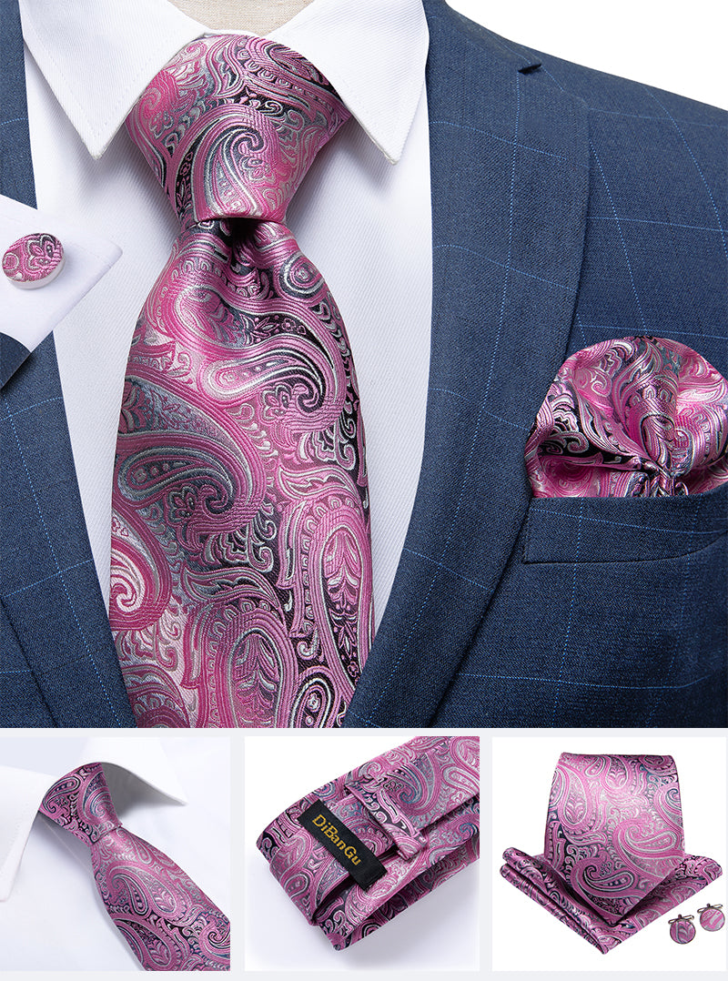 Fashion Paisley Tie Set