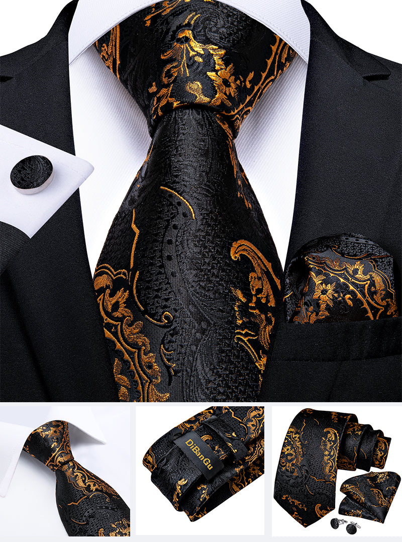 Fashion Paisley Tie Set