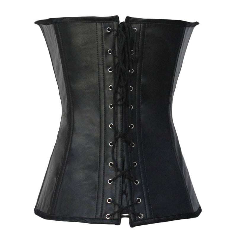 Leather Gather Waist  Steampunk Corsets