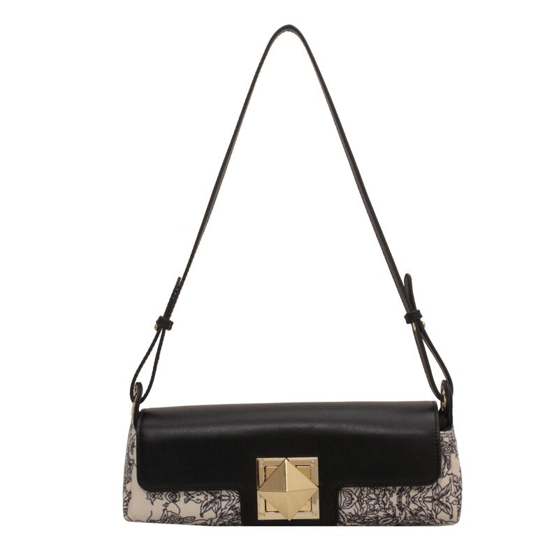 Print Shoulder Bag