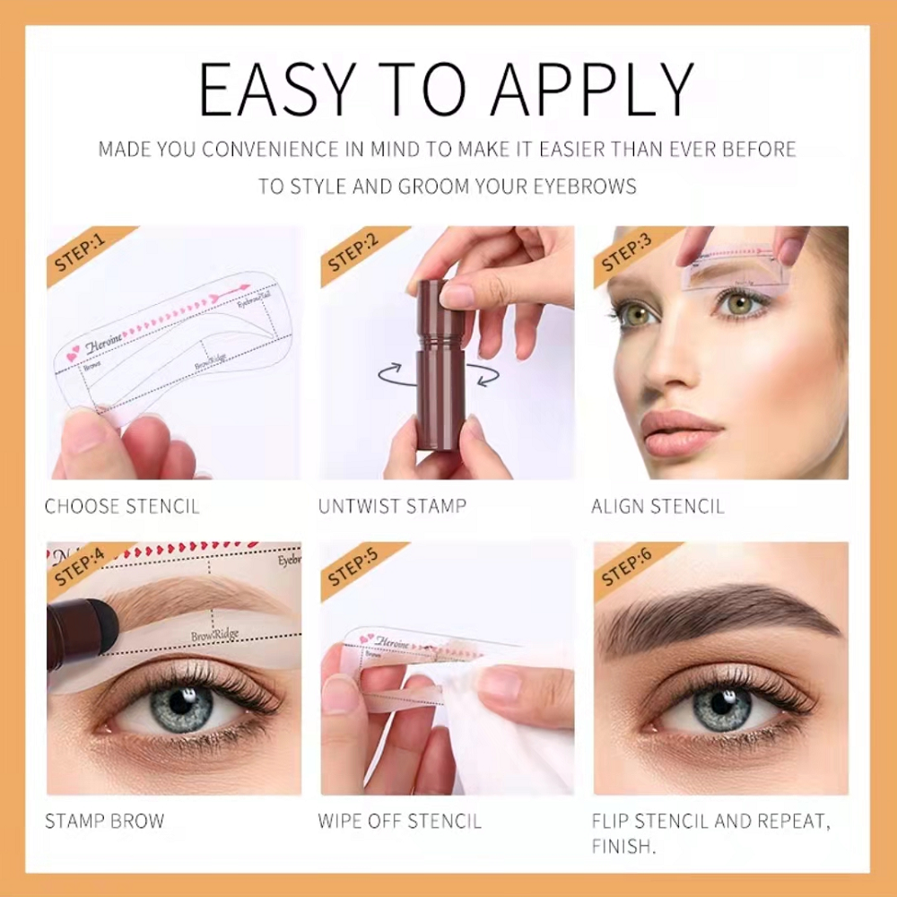 One Step Eyebrow Stamp Shaping Kit