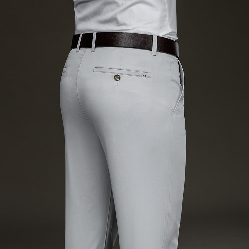 Relaxed-fit Casual Stretch Pants