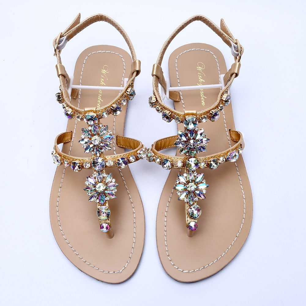 Rhinestone Sandals