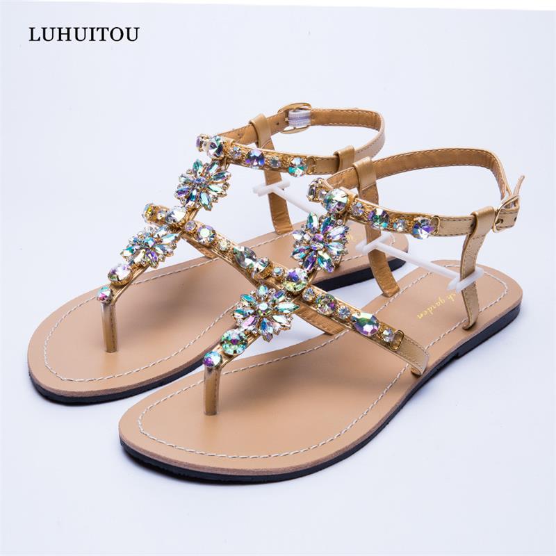 Rhinestone Sandals