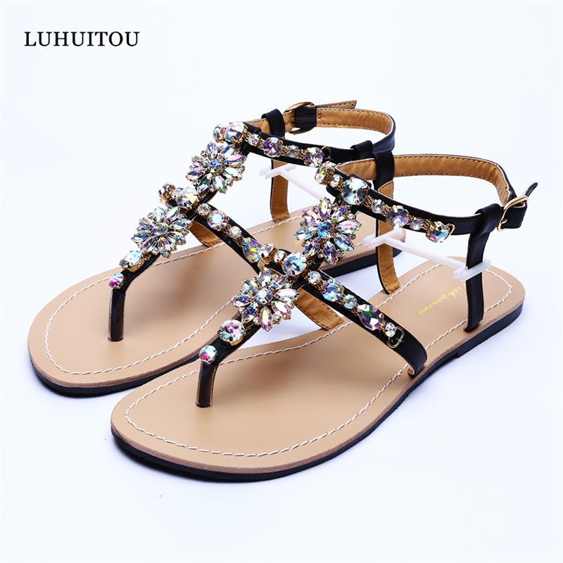 Rhinestone Sandals