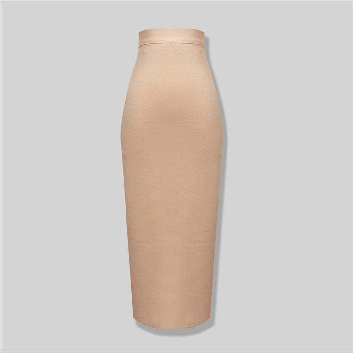 8 Colors Sexy Knee Length Bandage Skirt