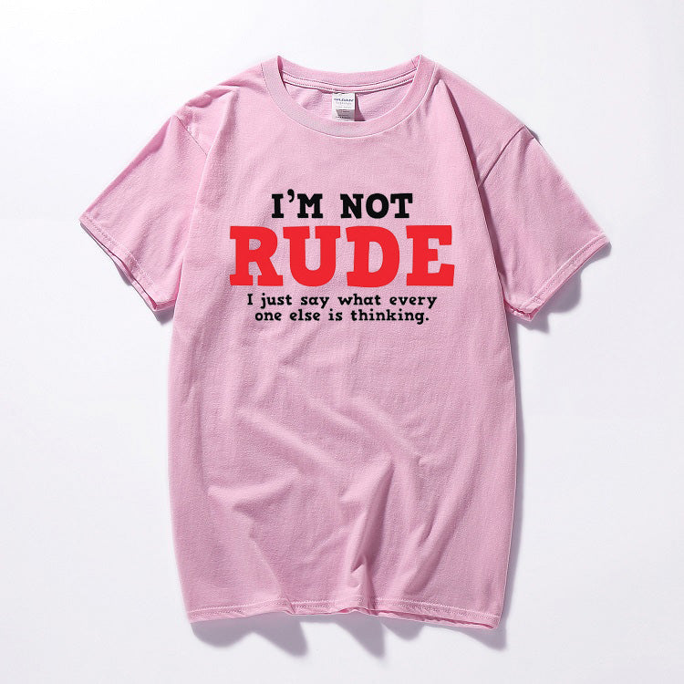 Rude Thinking Sarcastic T-Shirt