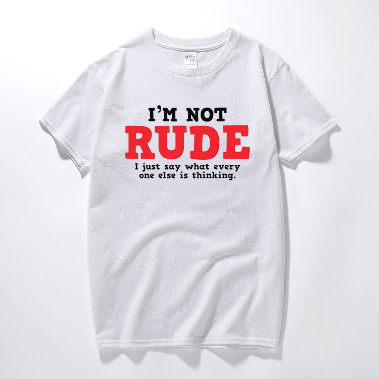 Rude Thinking Sarcastic T-Shirt