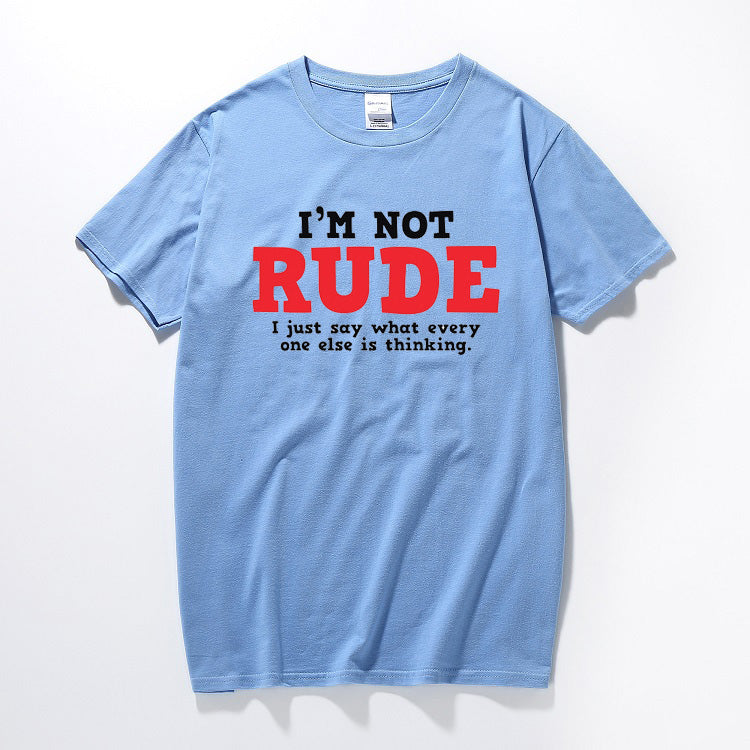 Rude Thinking Sarcastic T-Shirt