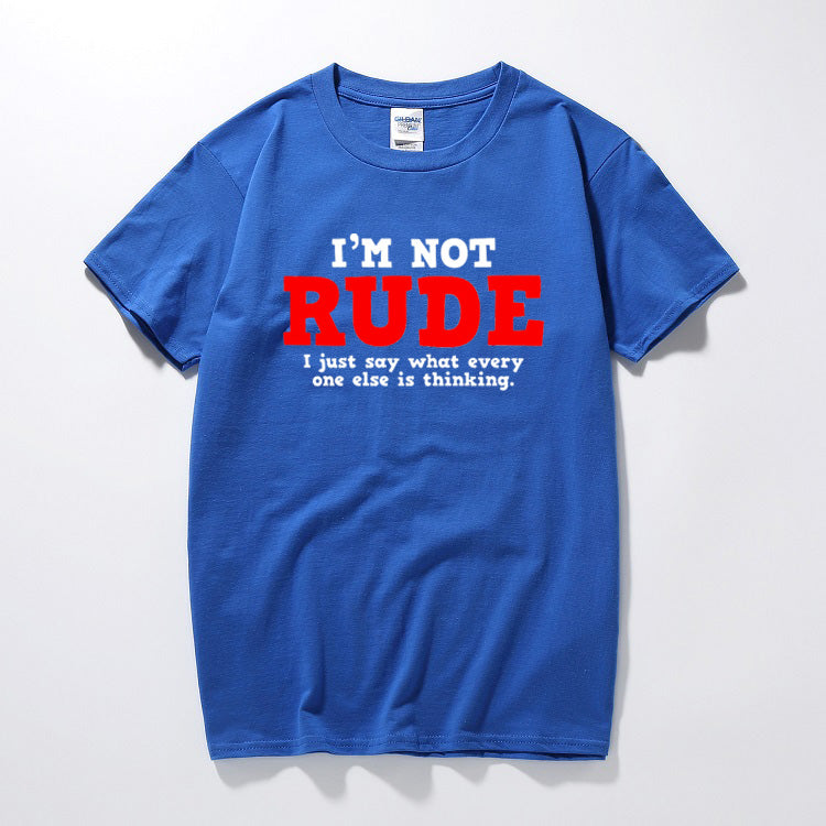 Rude Thinking Sarcastic T-Shirt