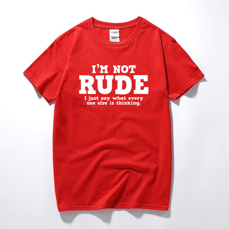 Rude Thinking Sarcastic T-Shirt