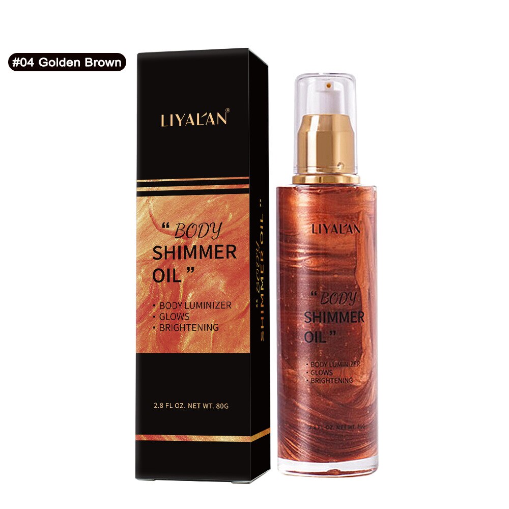 Body Shimmer Oil Facial and Body