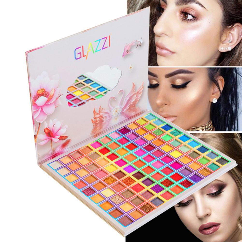 Multicolor Portable 99 Color Glitter Matte Eyeshadow Palette