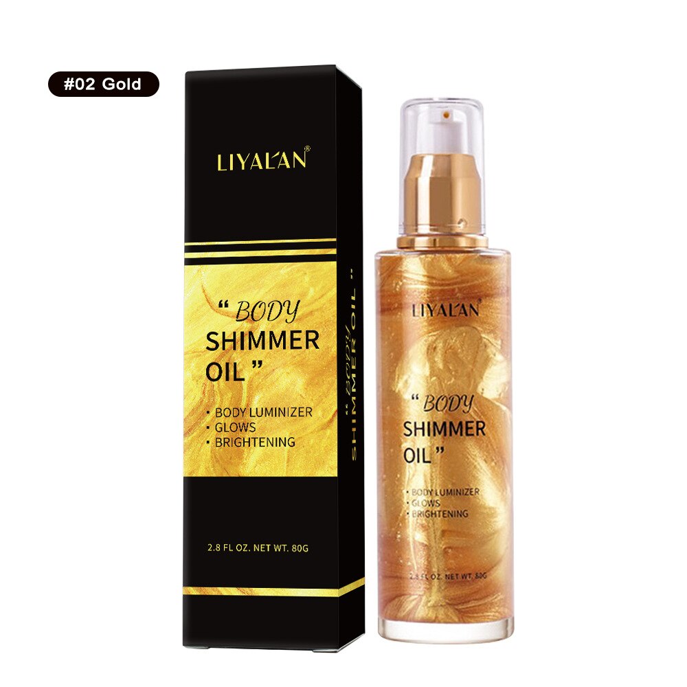 Body Shimmer Oil Facial and Body