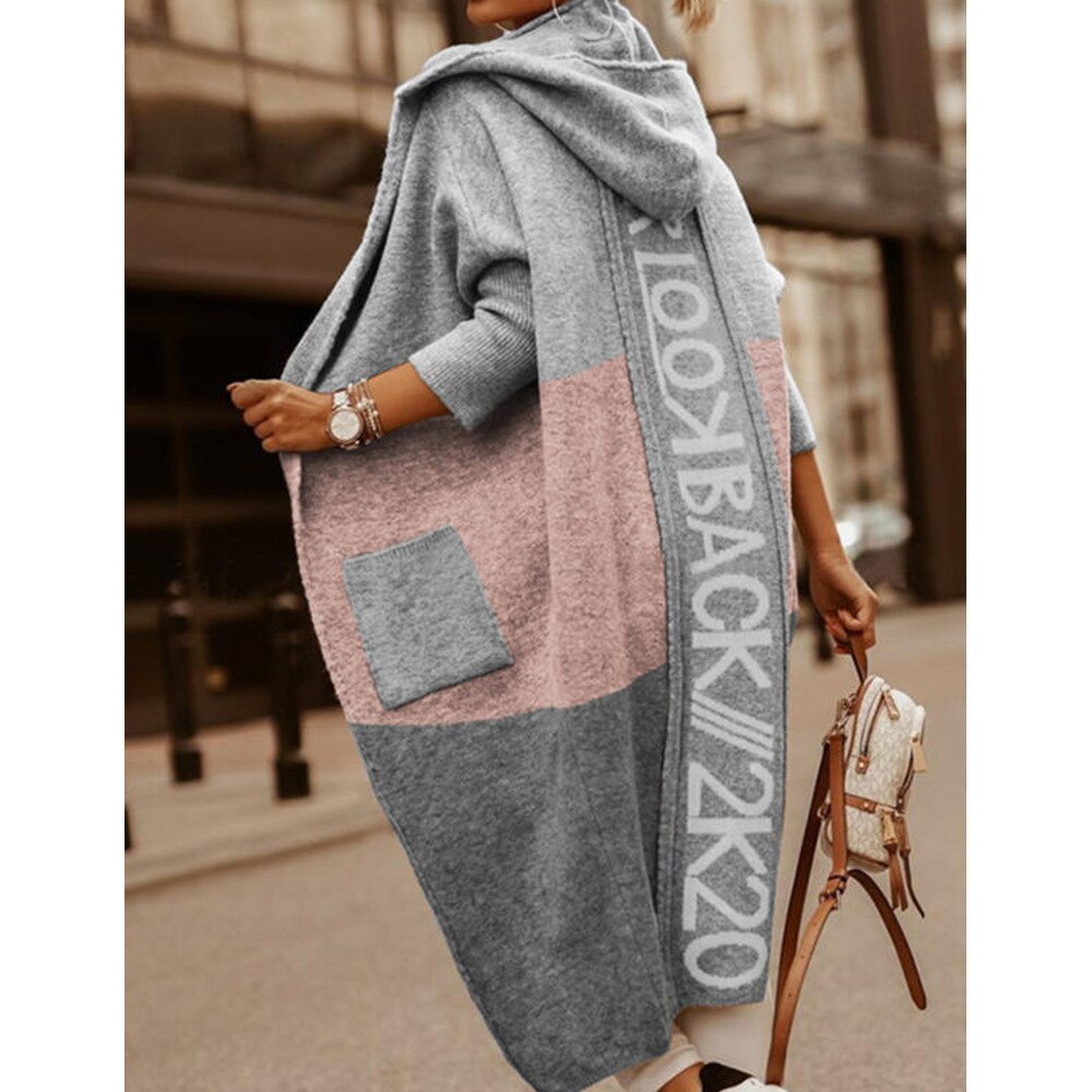 Y2k E-girl Long Knitted Jacket Cardigan