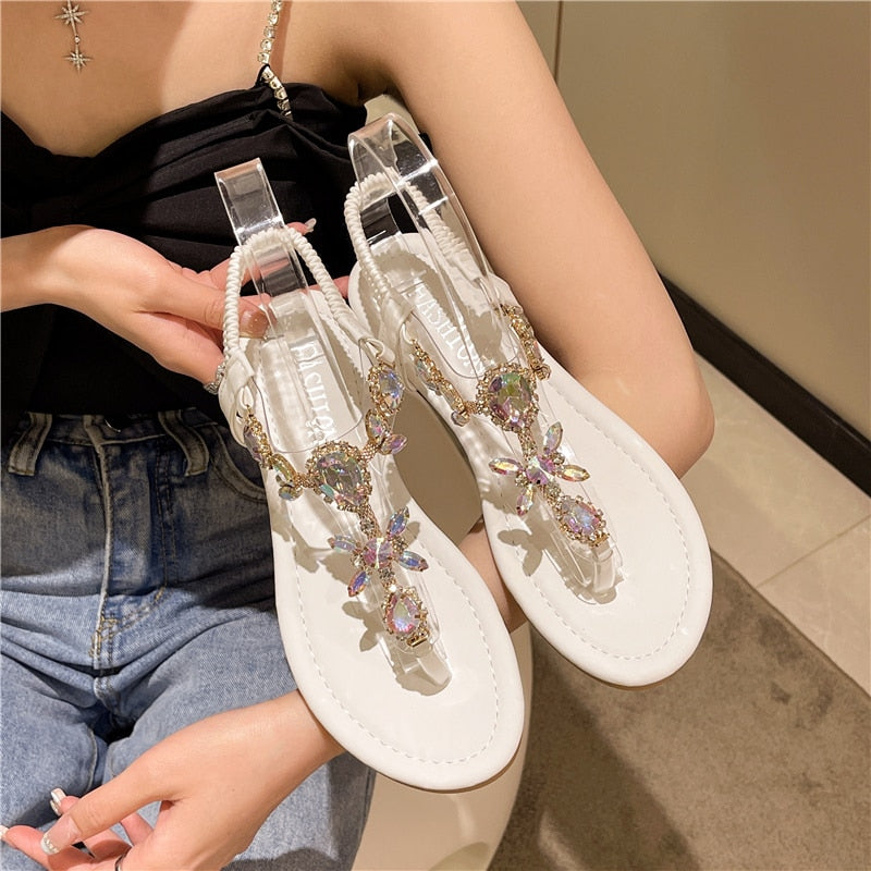 Summer Crystal Sandals