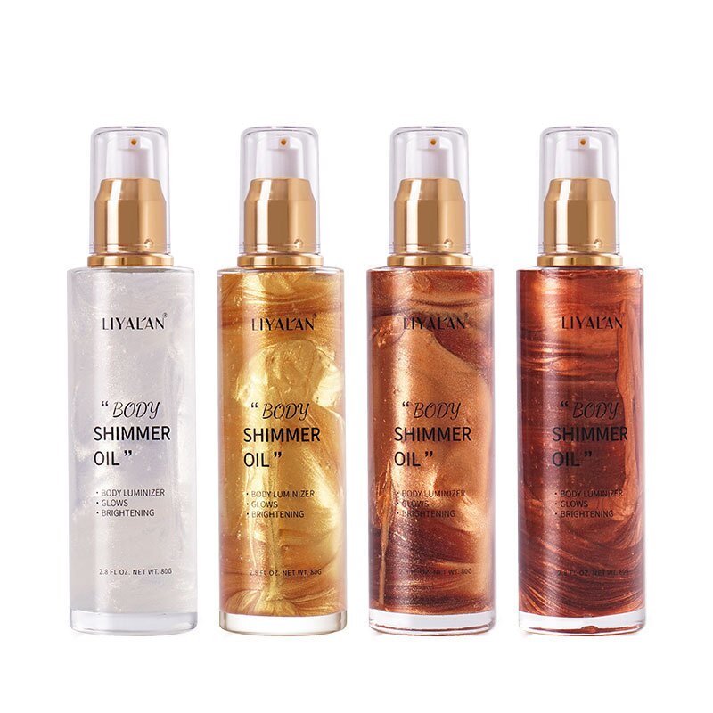 Body Shimmer Oil Facial and Body