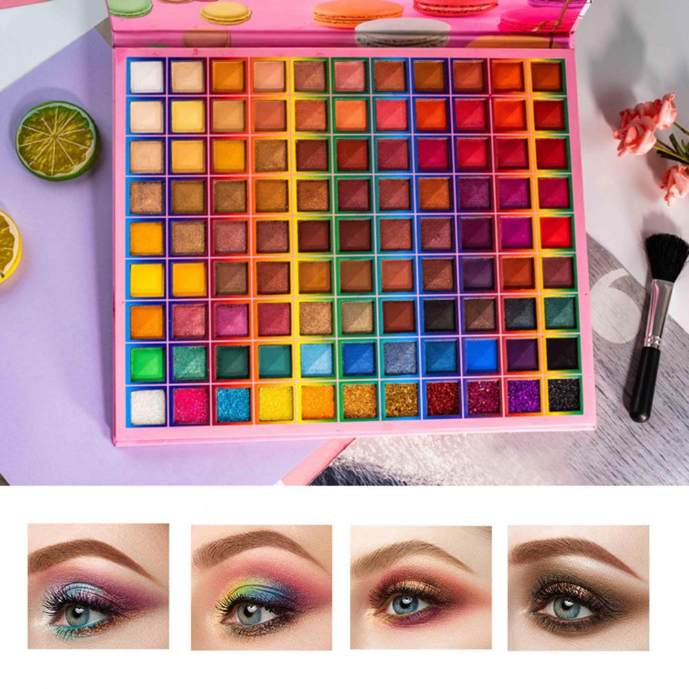 Multicolor Portable 99 Color Glitter Matte Eyeshadow Palette