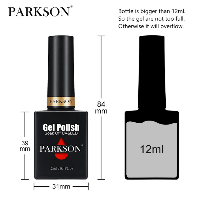 Gel Nail Polish 12ml Sparkling Iridescent Nail Art Polish Varnishes Hybrid Semi Permanent Top Base Coat UV Gel Polish