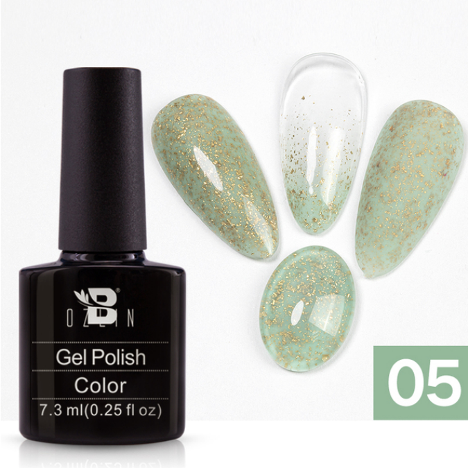 7.3ML Snowflake Nail Gel Polish