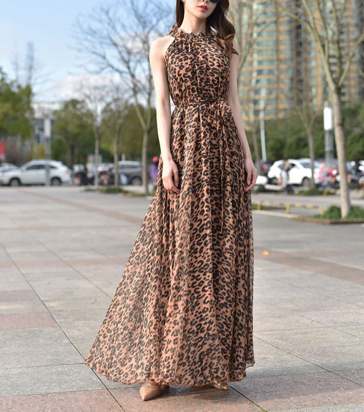 Summer Sleeveless Maxi Dress