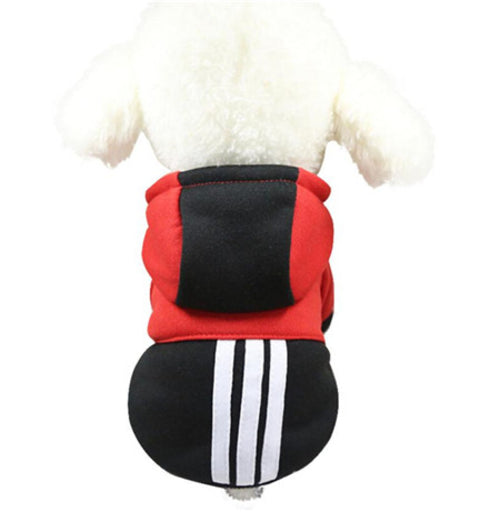 Small Mix Color Pet Puppy Clothes Hoodie winter